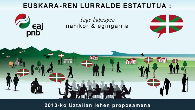 Euskara : EAJ-LPB demande à l’Etat d’instaurer un statut de l’euskara
