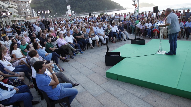 Aldi politikoaren hasiera Zarautzen - 2018 