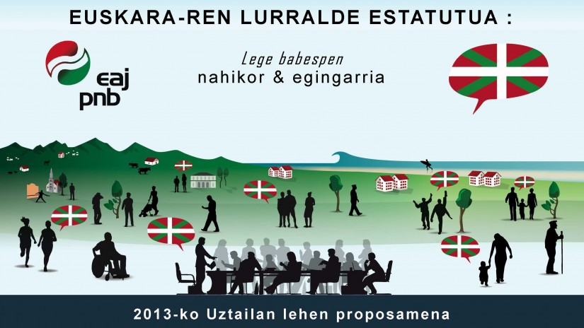 Euskara : EAJ-LPB demande à l’Etat d’instaurer un statut de l’euskara