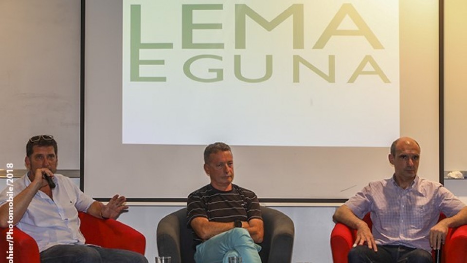 Aux côtés de Jean Tellechea, Pantxoa Bimboire (CCI Bayonne Pays Basque) et Michel Etchebest (Communauté Pays Basque) ont décrit le champ d'actions de chaque organisme. 
