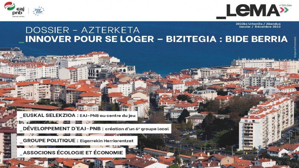 Lema 232 : azterketa : bizitegia : bide berria