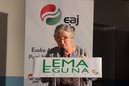 Hélène Ducarre, Biharko Lurraren Elkartea (BLE), mozkin bio garapenaz arduratzen den elkartea, aurkezten. 
