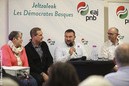 Débat public Lema Eguna, en photo
